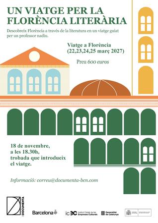 UN VIATGE PER LA FLORÈNCIA LITERÀRIA | 
