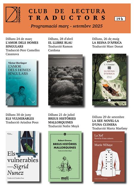 CLUB DE LECTURA TRADUCTORS  | 
