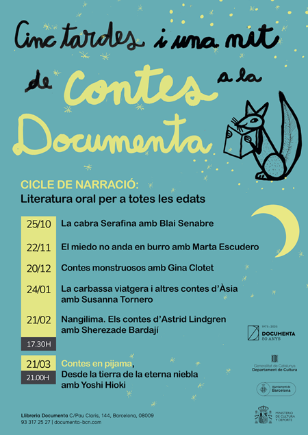 Cicle de narració Docunens: Contes, històries i nous descobriments | 