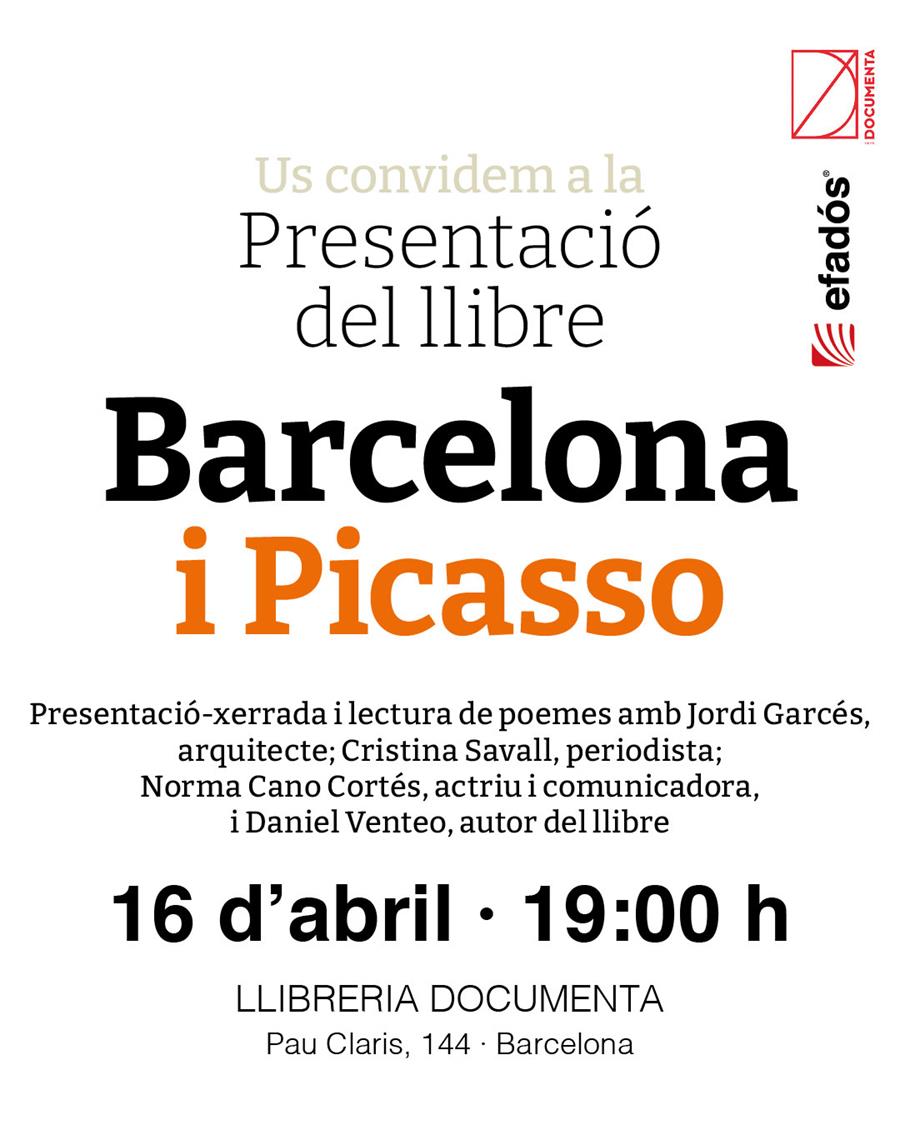 Presentació «Barcelona i Picasso» de David Venteo - 