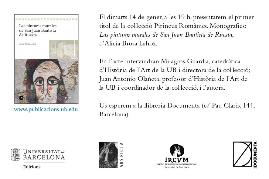 Presentem Las pinturas murales de San Juan Bautista de Ruesta - 