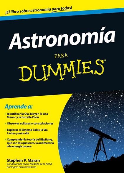 ASTRONOMÍA PARA DUMMIES | 9788432901492 | MARAN, STEPHEN P.