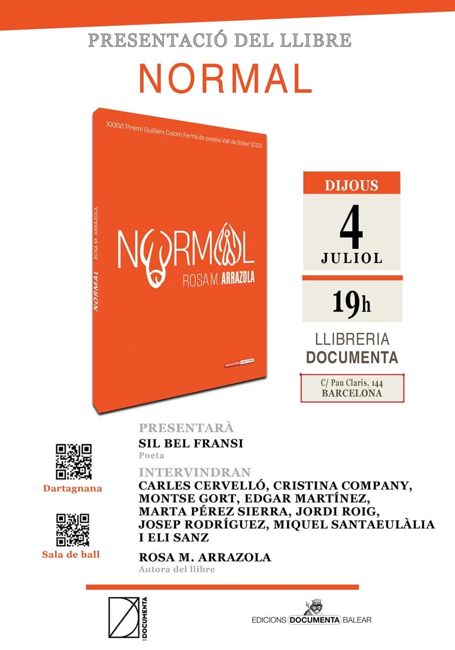 Presentació «Normal» de Rosa M. Arrazola  - 