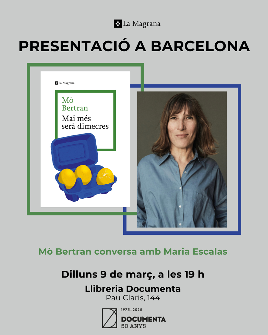 Presentació «Mai més serà dimecres» de Mò Bertran  - 