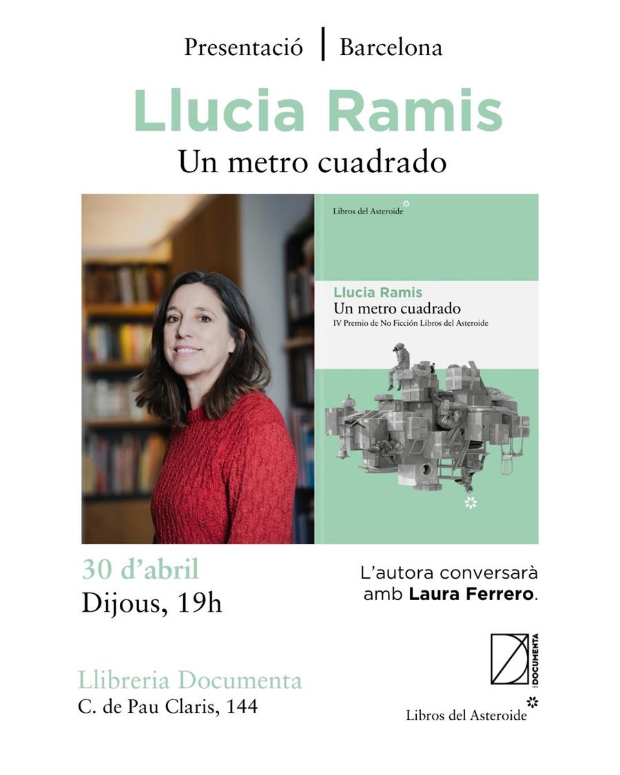 Presentació «Un metro cuadrado» de Llucia Ramis - 