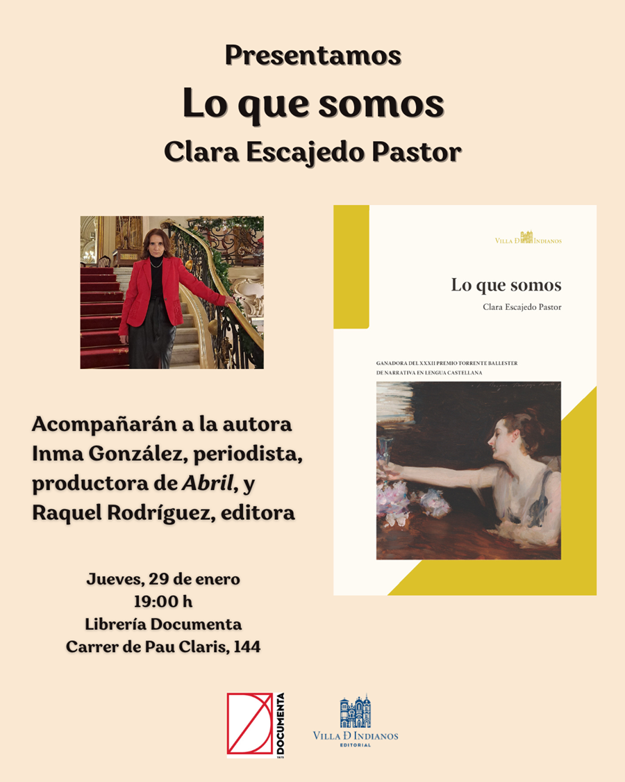 Presentació «Lo que somos» de Clara Escajedo Pastor - 