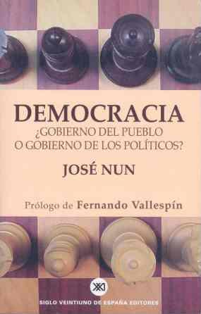 DEMOCRACIA GOBIERNO DEL PUEBLO | 9788432310881 | NUN, JOSE