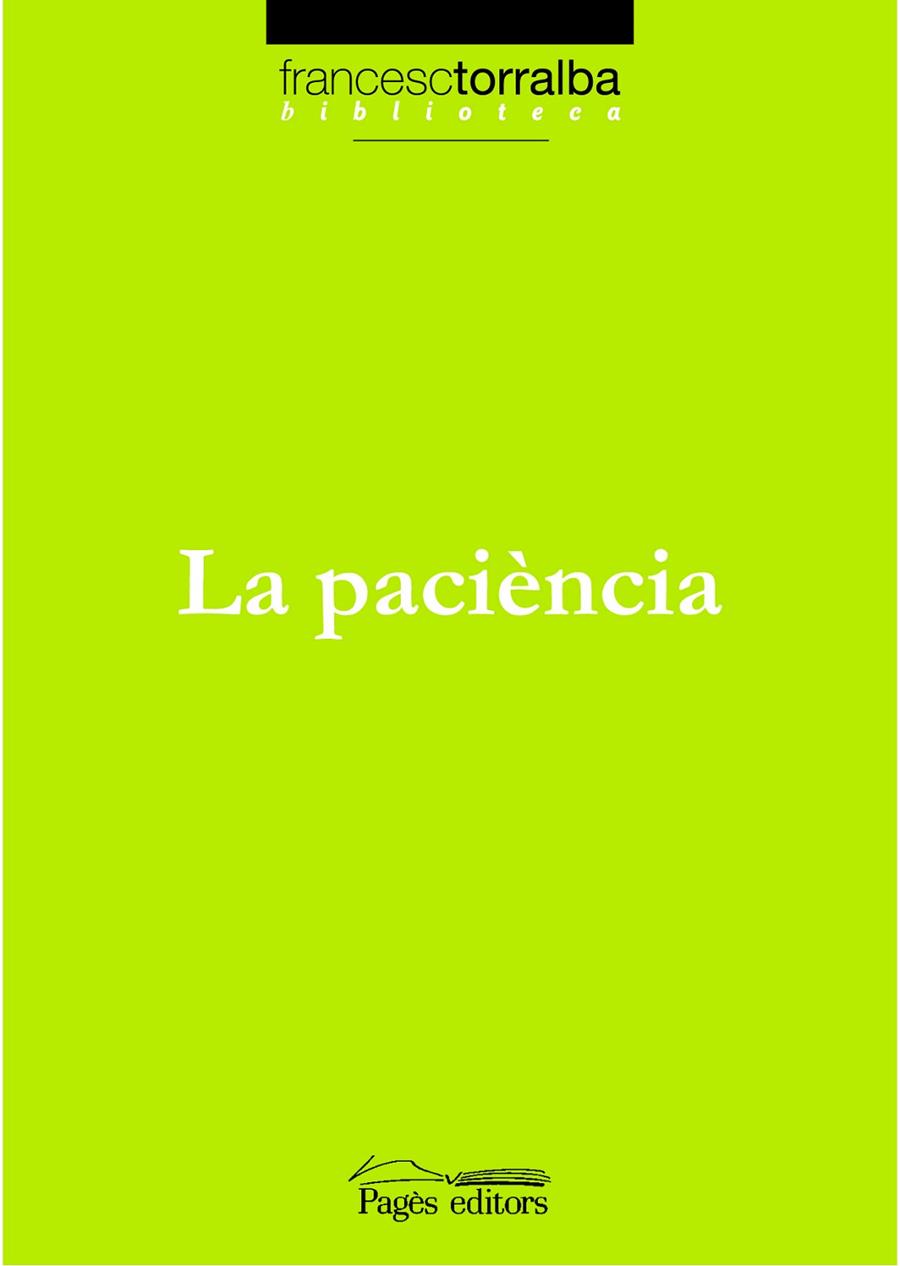 LA PACIENCIA | 9788497795456 | VARIOS