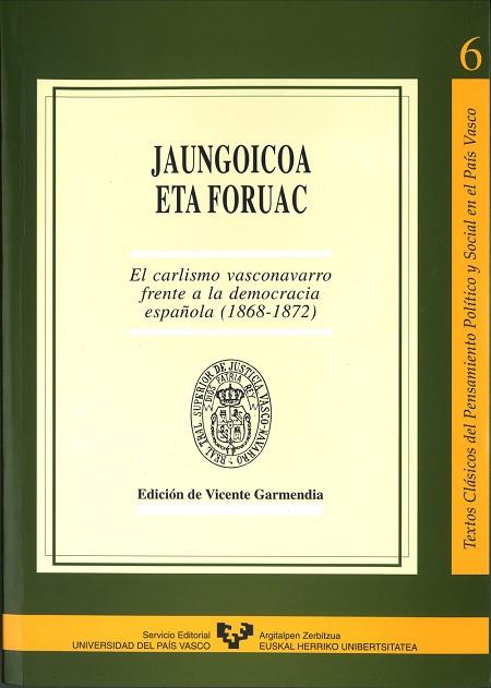 JAUNGICOA ETA FORUIAC | 9788483731253 | GARMENDIA