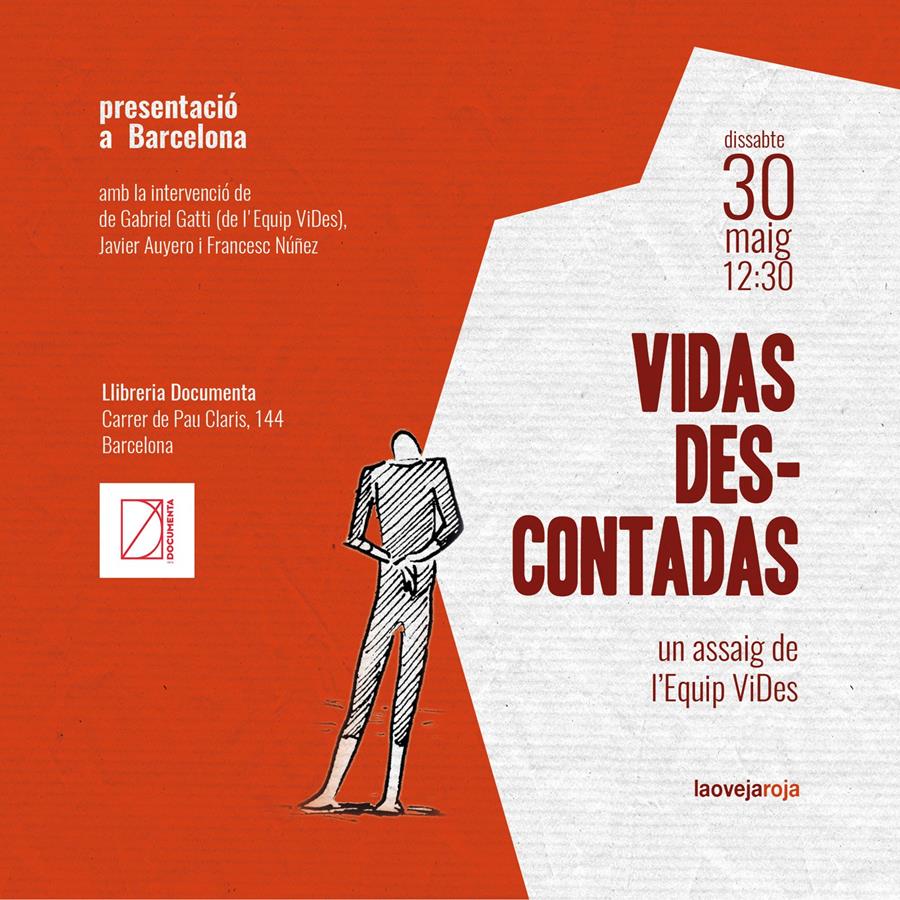 Presentació «Vidas descontadas» de ViDes Equip (autor), Daniel Piqueras Fisk (il·lustrador) - 