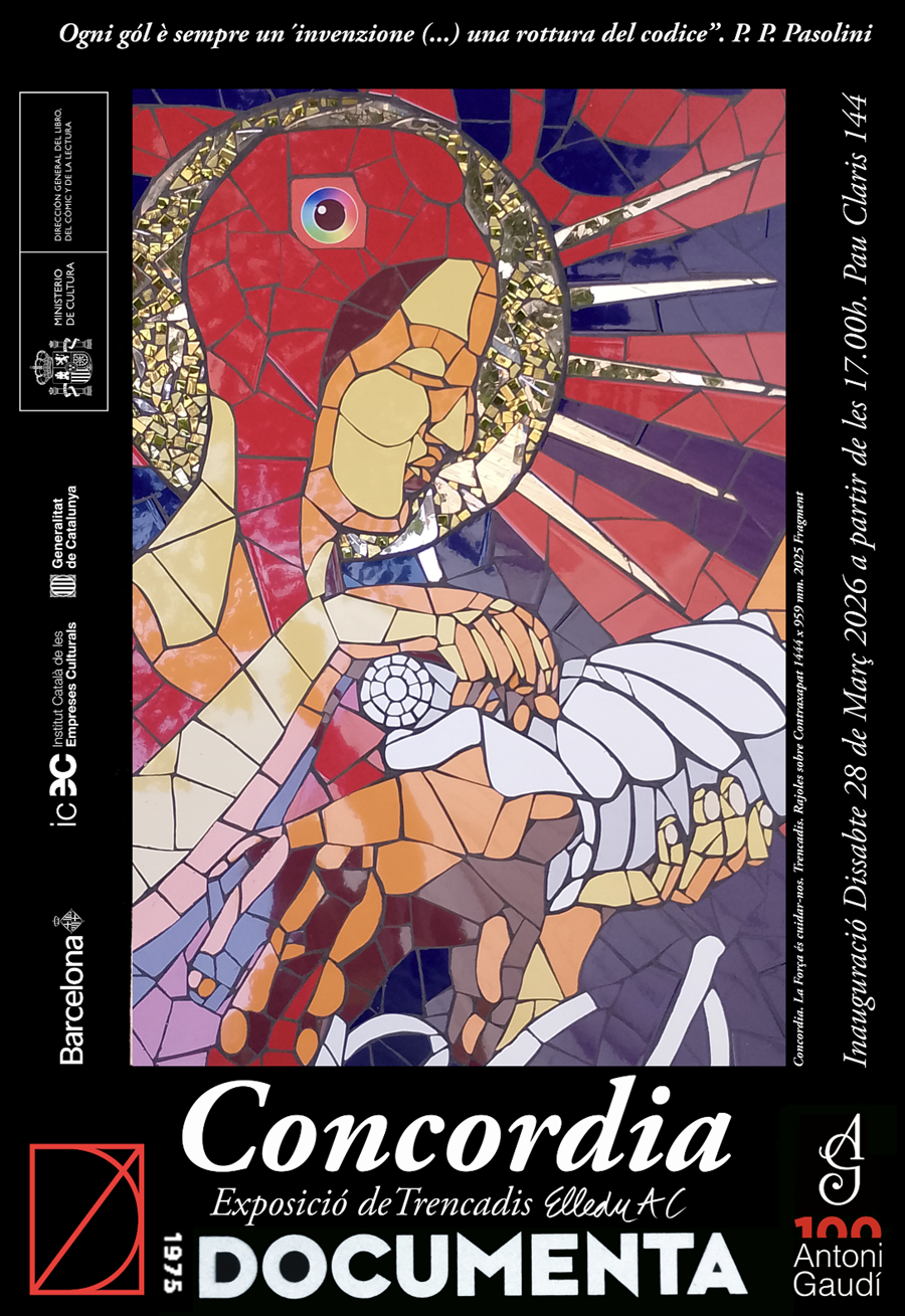 Concòrdia – Inauguració de l’exposició de trencadís d’ELLEDU A C - 