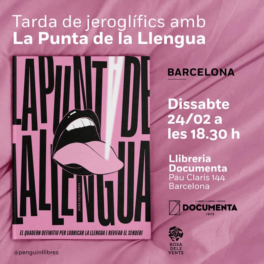 Presentació «La punta de la llengua» El quadern definitiu per esmolar la llengua i presumir d'enginy - 