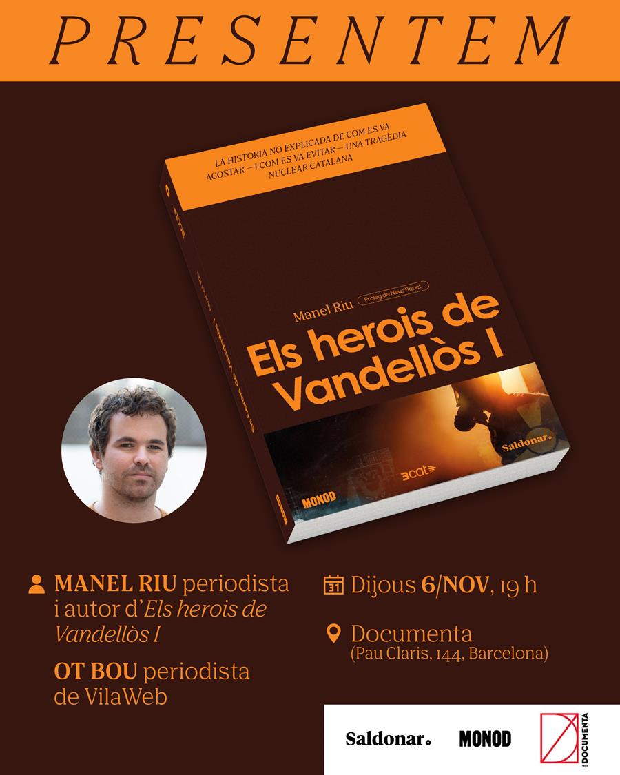 Presentació «Els herois de Vandellòs I» de Manel Riu - 