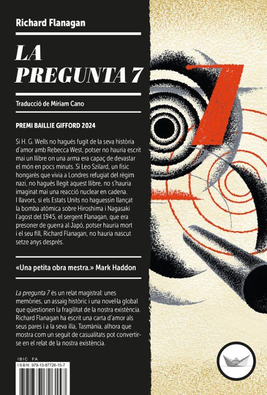 CLUB DE LECTURA METEORA «La pregunta 7», de Richard Flanagan - 