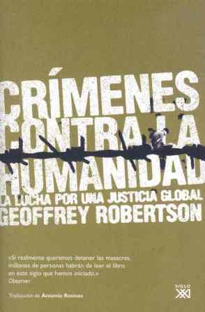 CRIMENES CONTRA LA HUMANIDAD | 9788432313523 | ROBERTSON