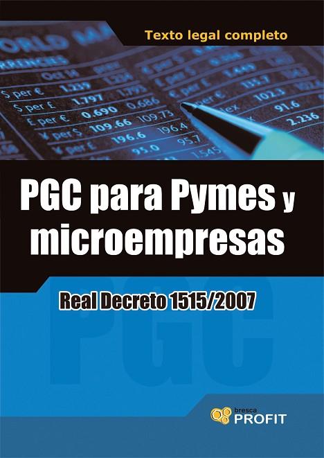 PGC PARA PYMES Y MICROEMPRESAS | 9788493608477 | AA.VV.