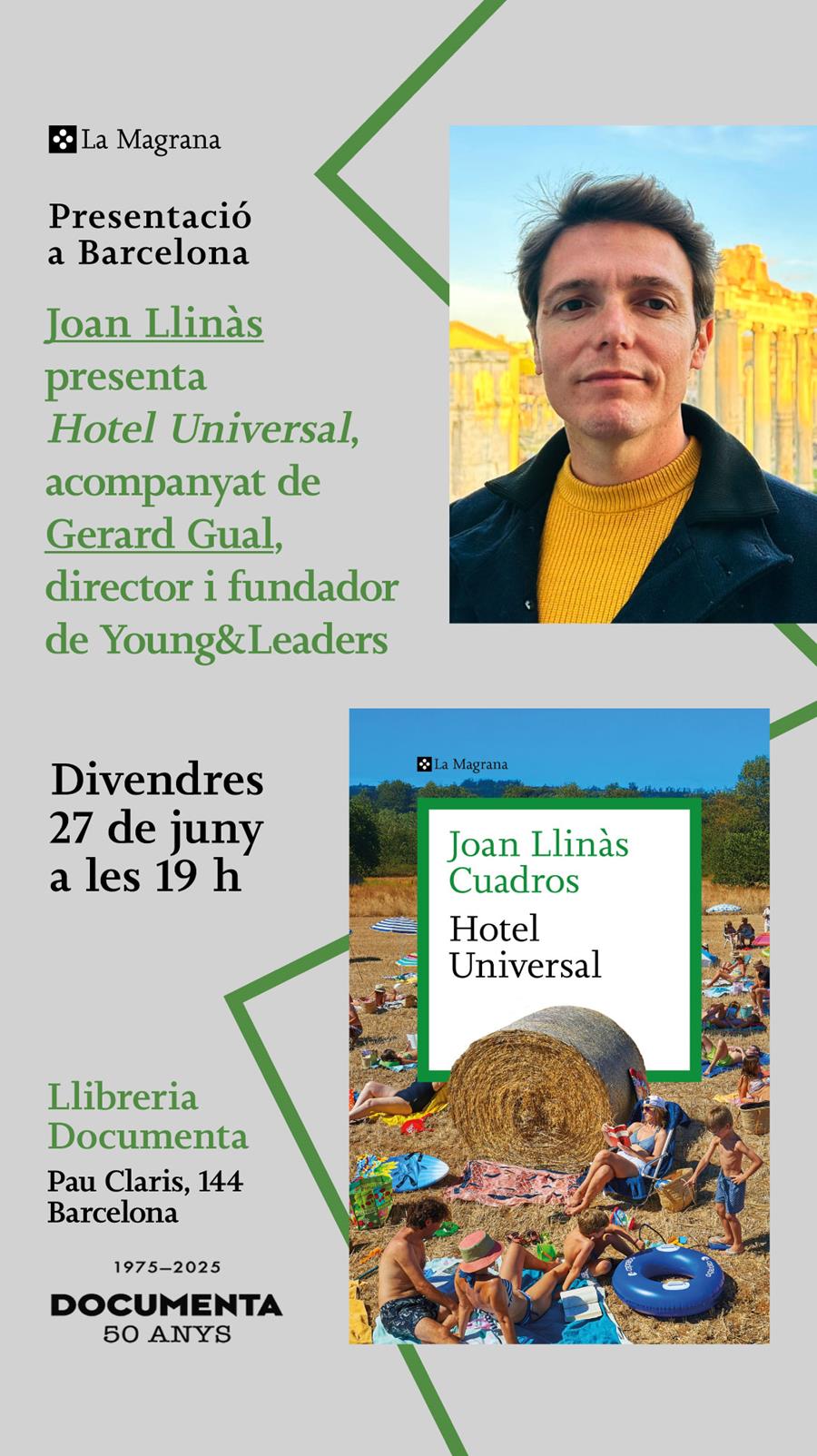 Presentació «Hotel Universal» de Gerard Gual  - 