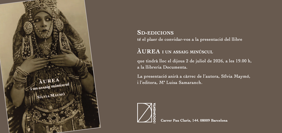 Presentació « Àurea i un assaig minúscul» de Sílvia Maymó  - 