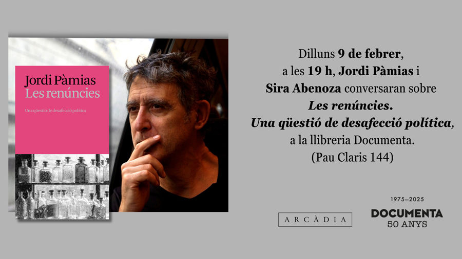 Presentació «Les renúncies Una qüestió de desafecció política» de Jordi Pàmias Massana  - 