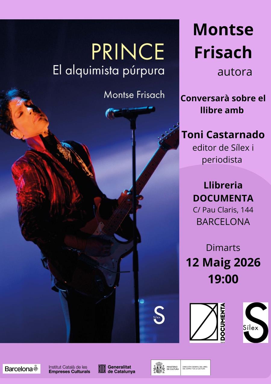 Presentació «Prince. El alquimista púrpura» de Montse Frisach  - 
