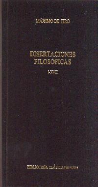 DISERTACIONES FILOSÓFICAS | 9788424927486 | MÁXIMO DE TIRO