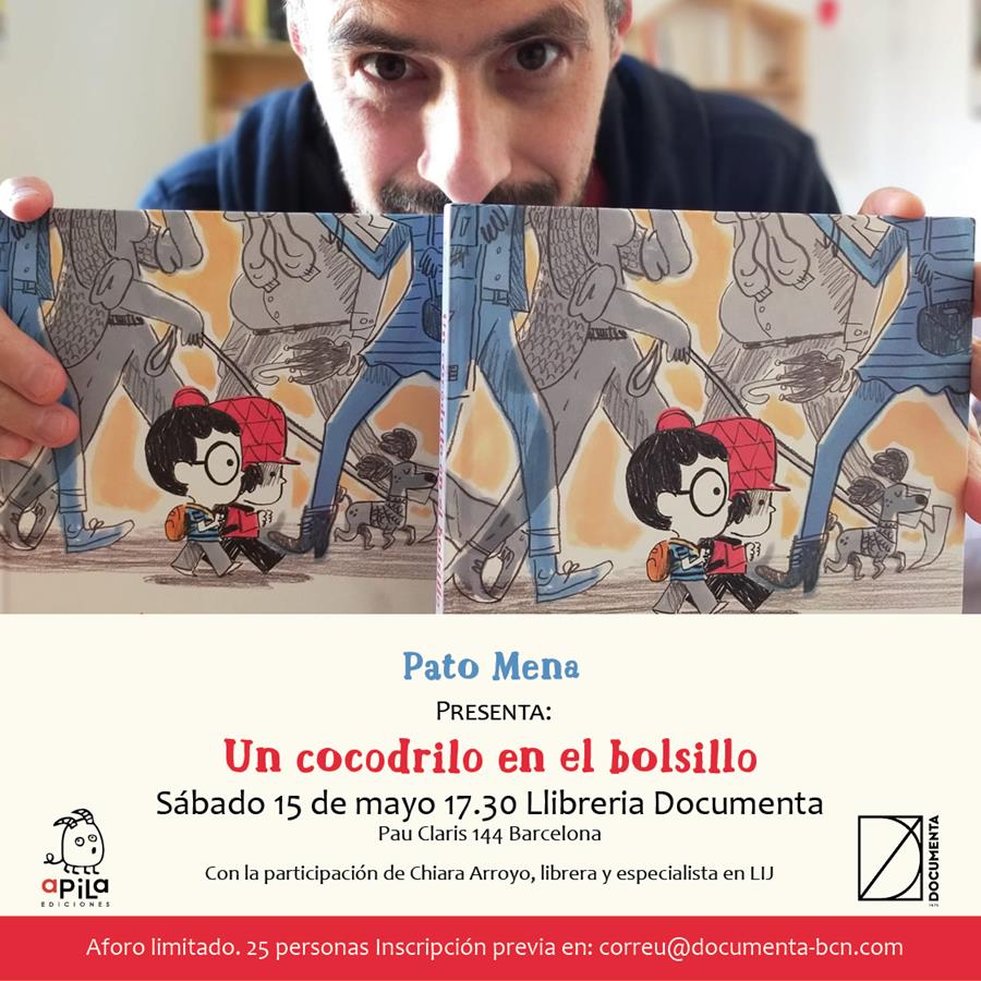 «Un cocodrilo en el bolsillo» un contacontes amb Pato Mena i Chiara Arroyo - 