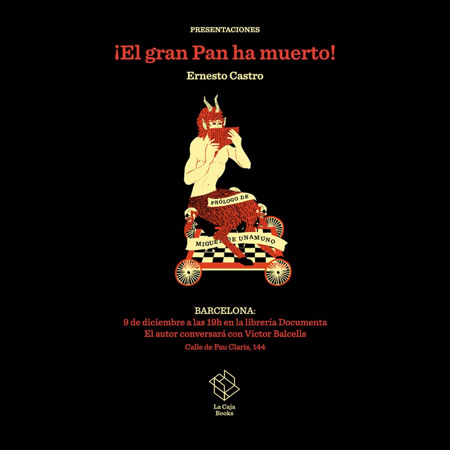 Presentem «¡El gran Pan ha muerto! » d'Ernesto Castro - 