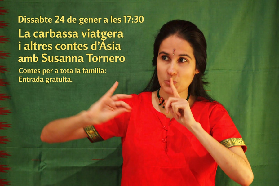 Una tarda de contes: “La carbassa viatgera i altres contes d'Asia”, explicats per Susanna Tornero - 