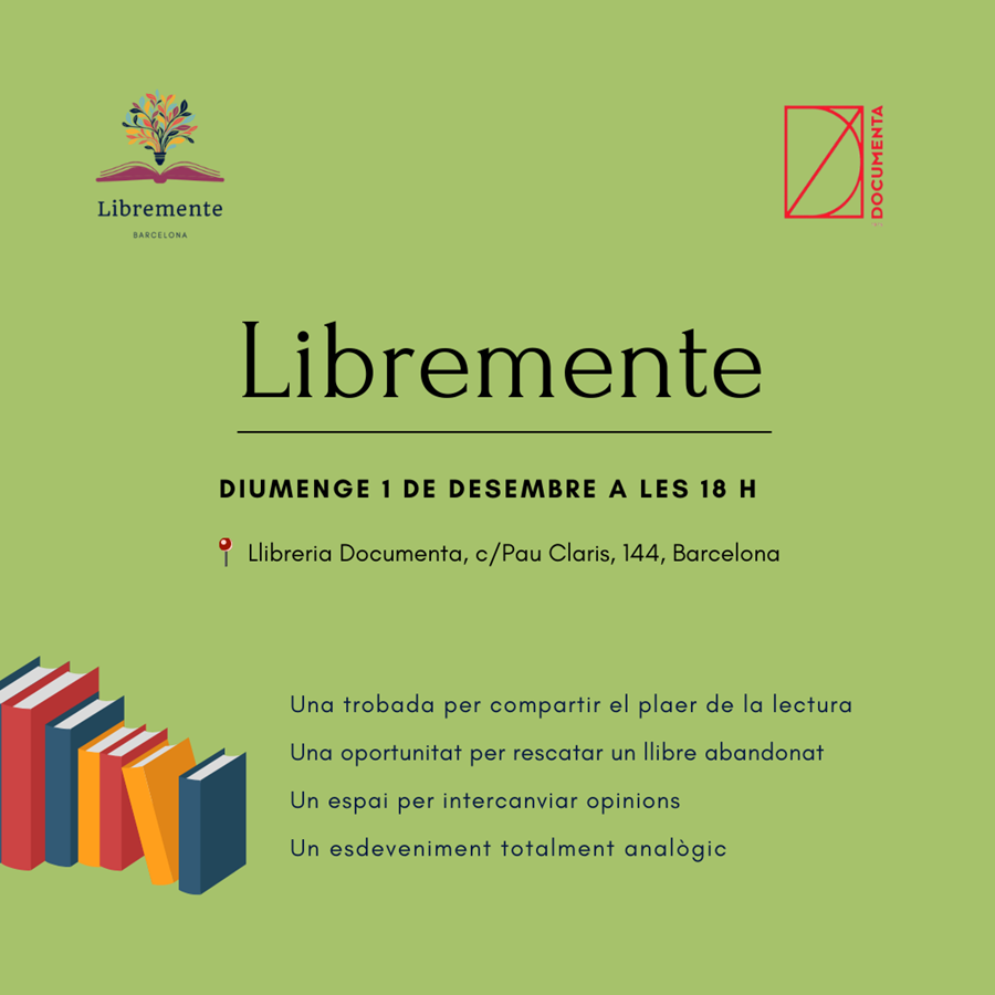 Libremente. Espai compartit de lectura amb Lucia Bandini i Ilaria Bada - 