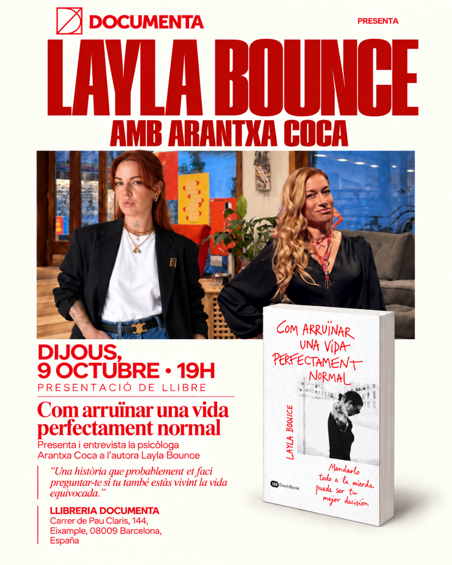  Presentació «Cómo arruinar una vida perfectamente normal» de Layla Bounce - 