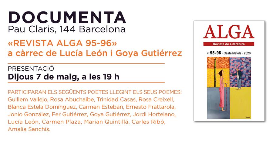 Presentació revista Alga «95-96»  - 