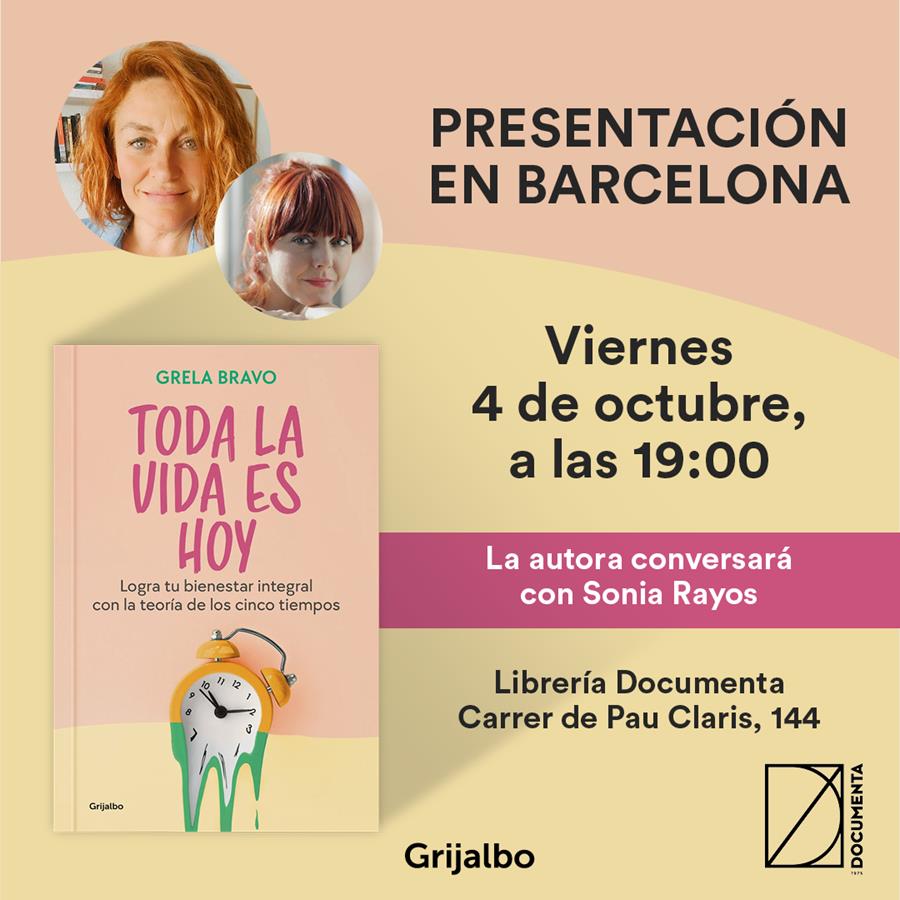 Presentació «Toda la vida es hoy» de Grela Bravo - 