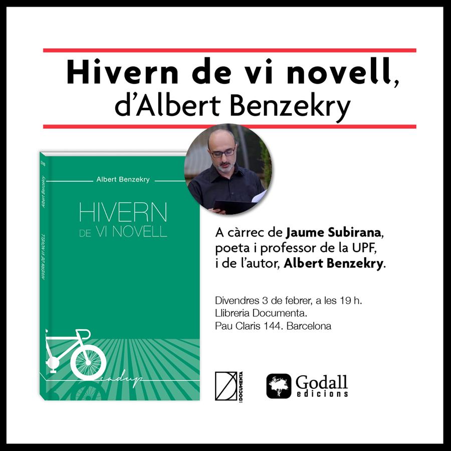 Presentació «Hivern de vi novell» d'Albert Benzekry - 