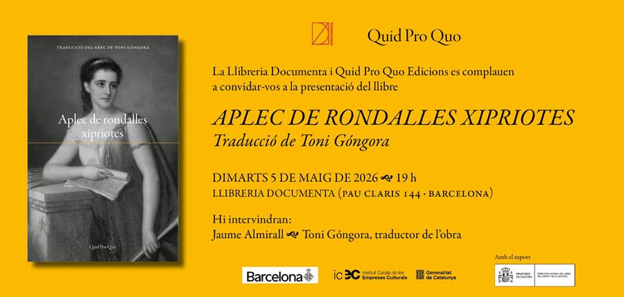 Presentació «Aplec de rondalles xipriotes». Traducció de Toni Góngora - 