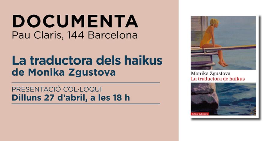 La traductora dels haikus de Monika Zgustová - 