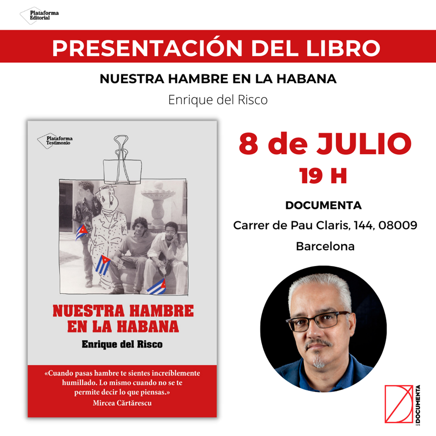 Presentem «Nuestra hambre en la Habana» d'Enrique del Risco - 