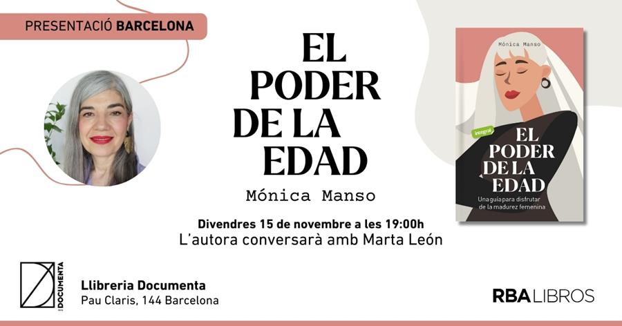 Presentació «El poder de la edad» de Mónica Manso - 