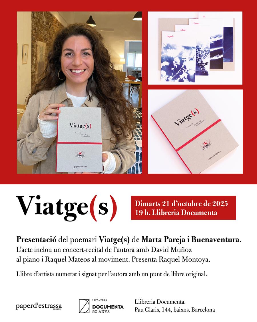 Presentació «Viatge(s)» de Marta Pareja i Buenaventura - 