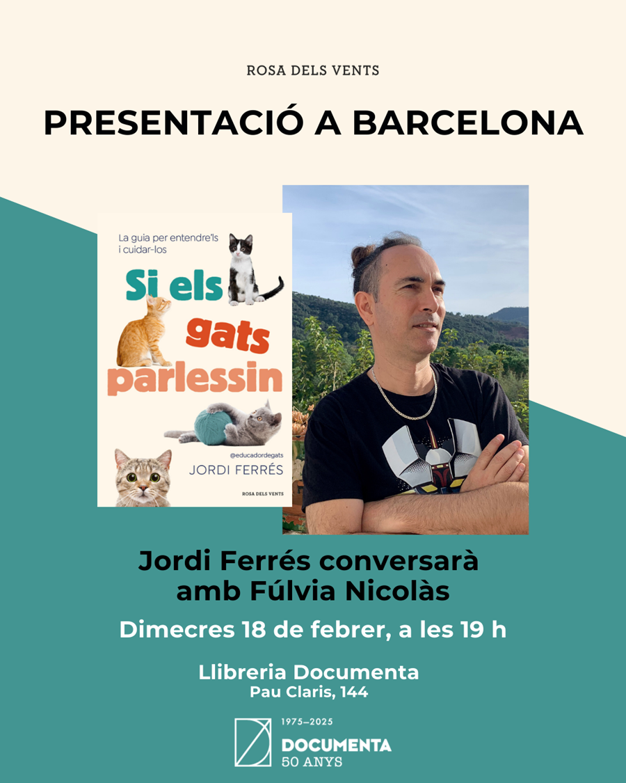 Presentació «Si els gats parlessin» de Jordi Ferrés - 