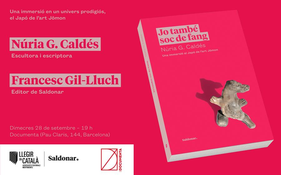 Presentem «Jo també soc de fang» de Núria G. Caldés - 