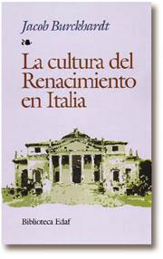 CULTURA RENACIMIENTO EN ITALIA | 9788471668158 | BURCKHARDT