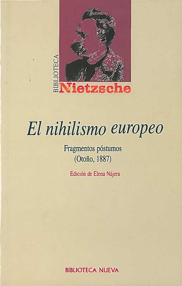 EL NIHILISMO EUROPEO | 9788497424271 | NIETZSCHE