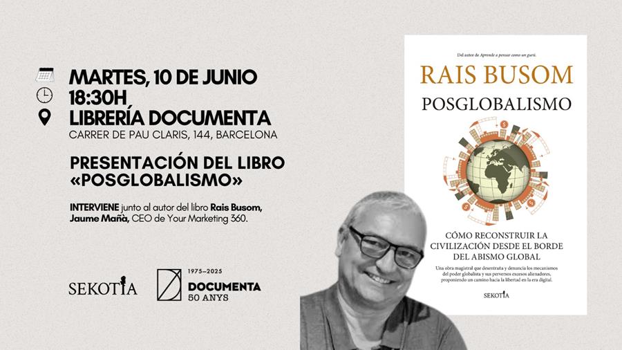 Presentació «Posglobalismo» de Rais Busom - 
