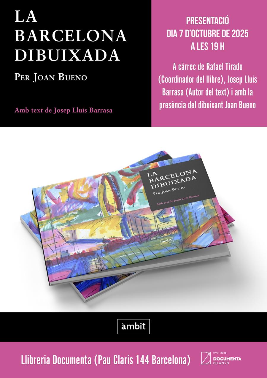 Presentació «La Barcelona dibuixada» de Joan Bueno - 