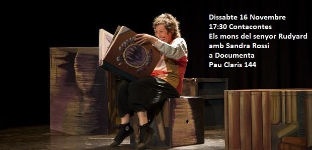 Una tarda de contes "Els mons del senyor Rudyard" amb Sandra Rossi - 