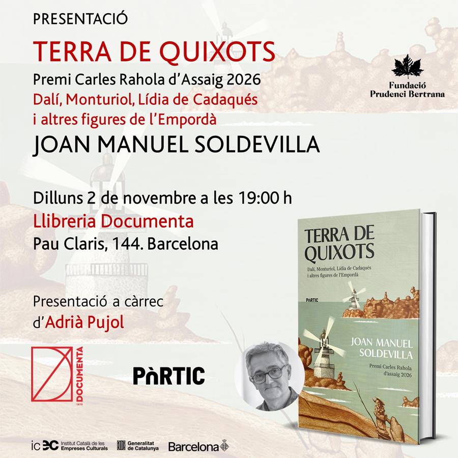Presentació «Terra de Quixots», de Joan Manuel Soldevilla - 