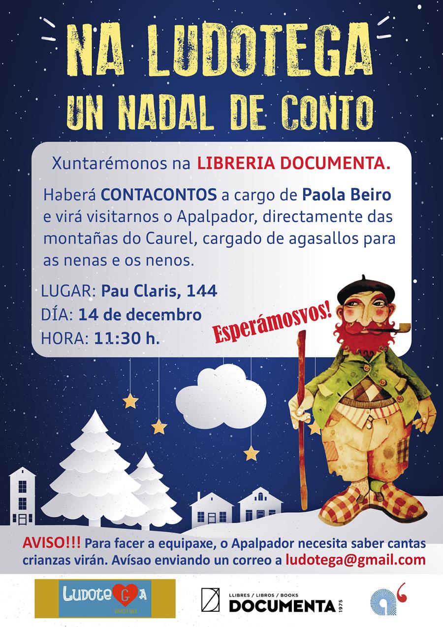 Un nadal de conto e visita do Apalpador. Contacontes en gallec - 