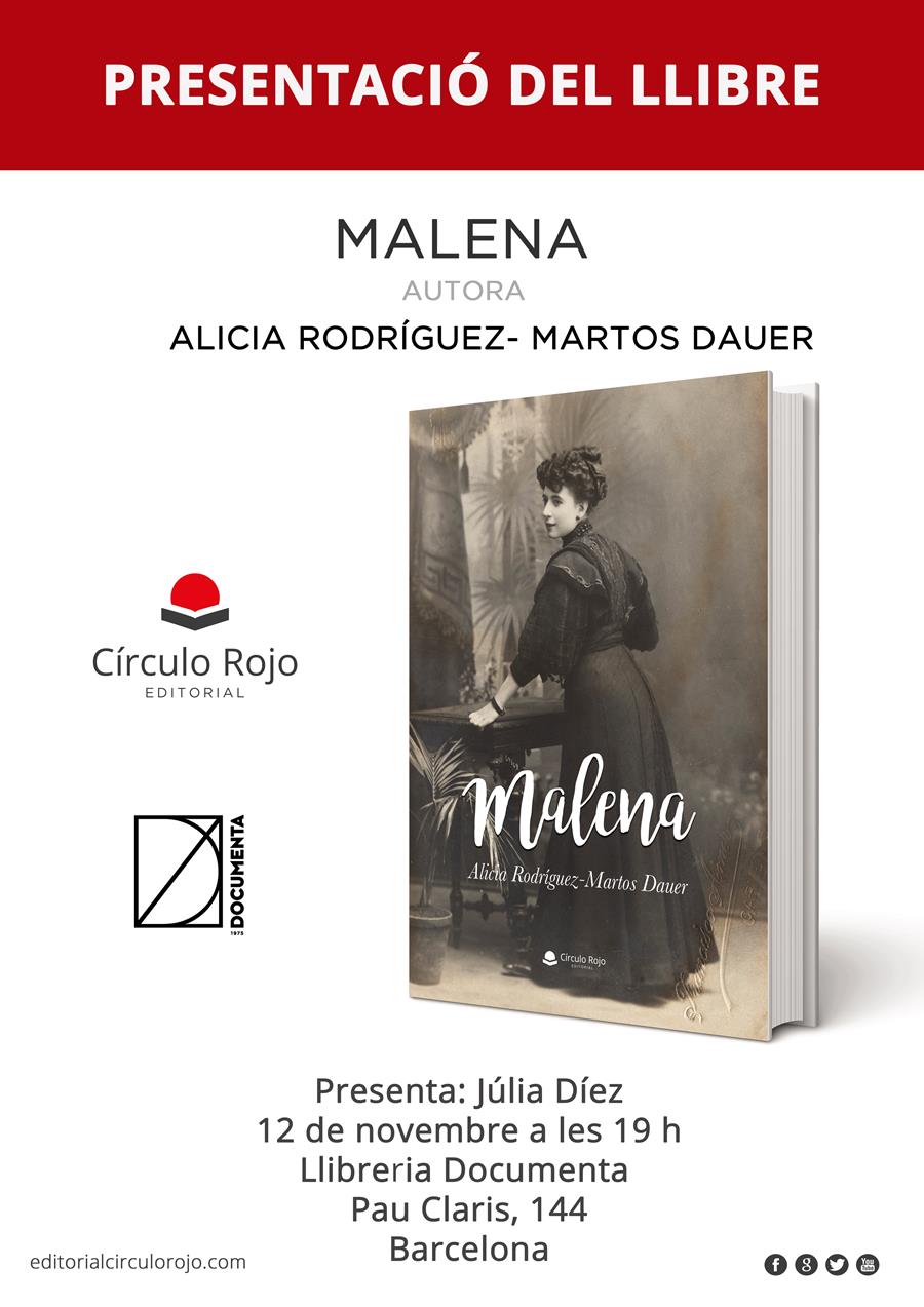 Presentem 'Malena', d'Alicia Rodríguez-Martos  - 