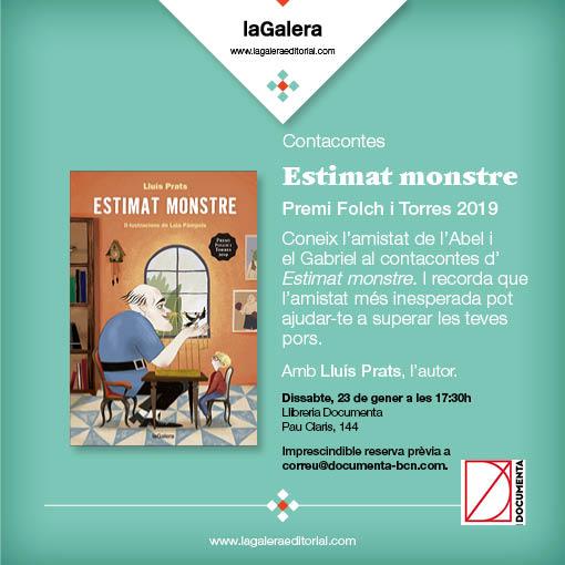 ESDEVENIMENT CANCEL·LAT "Estimat monstre", un contacontes amb Lluis Prats - 