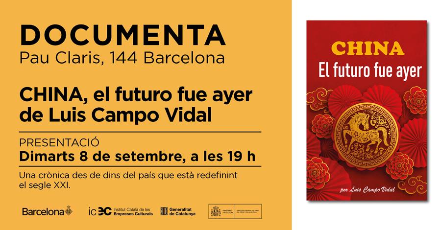 Presentació «China, el futuro fue ayer», de Luis Campo - 